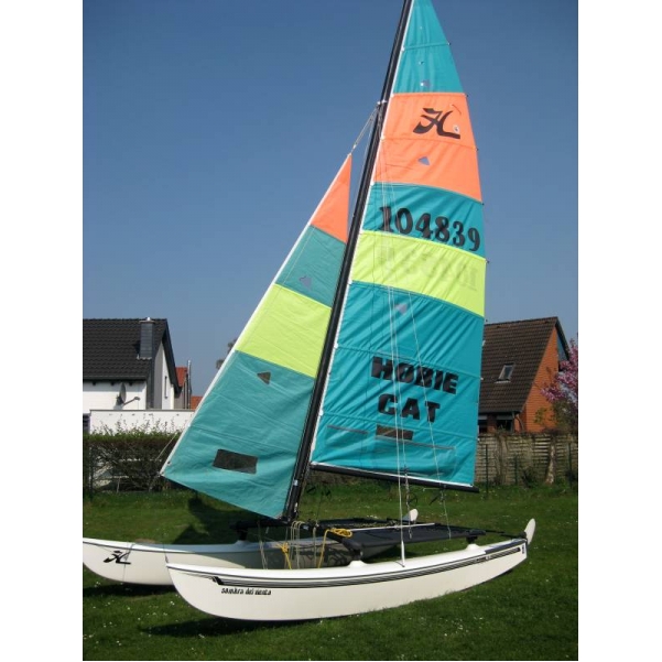 Katamaran Hobie 16 Race Deutschland Binnen Bild 1